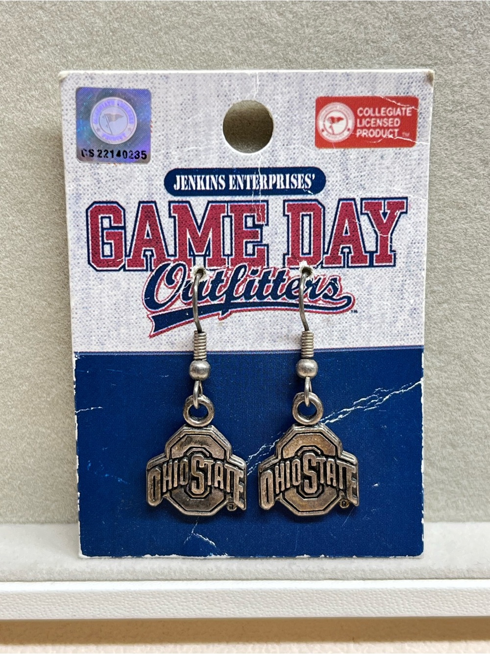 Ohio State Buckeyes Jenkins Enterprises New Dangle Earrings